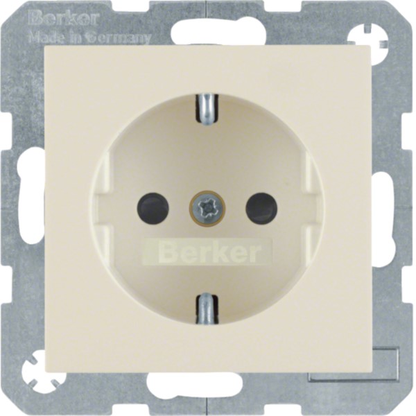 Berker 47238982 SCHUKO-Steckdose ws/gl