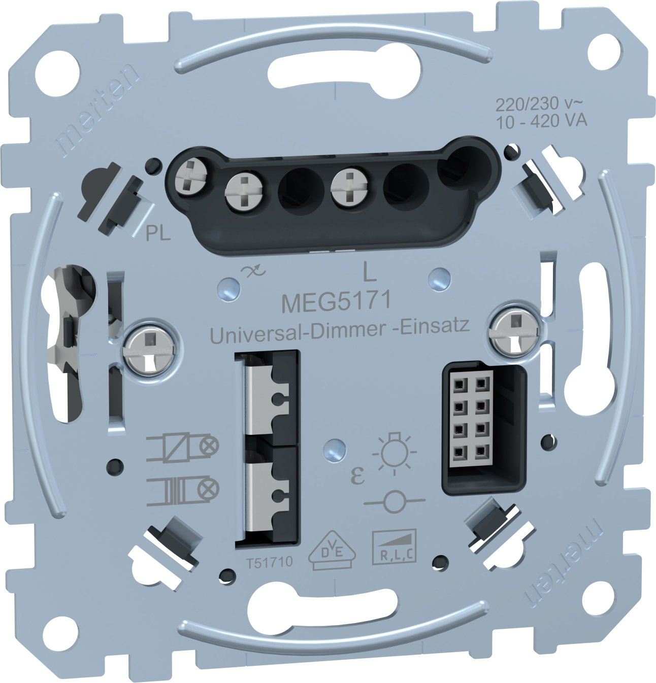 Merten MEG5171-0000 Universal-Dimmer-Einsatz
