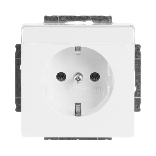 Busch-Jaeger 20 EUN-84 Steckdosen-Einsatz dav/sws m.Besch.feld2P+E16A