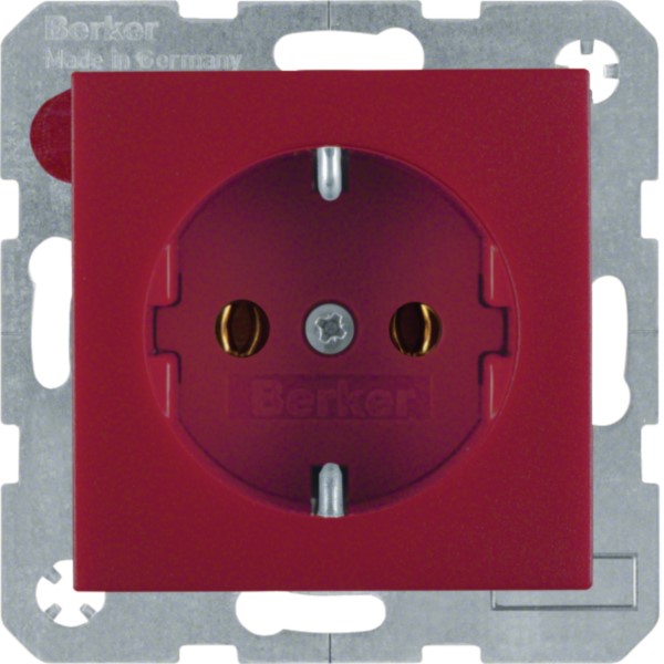Berker 47431912 Schuko-Steckdose rt 1-fach