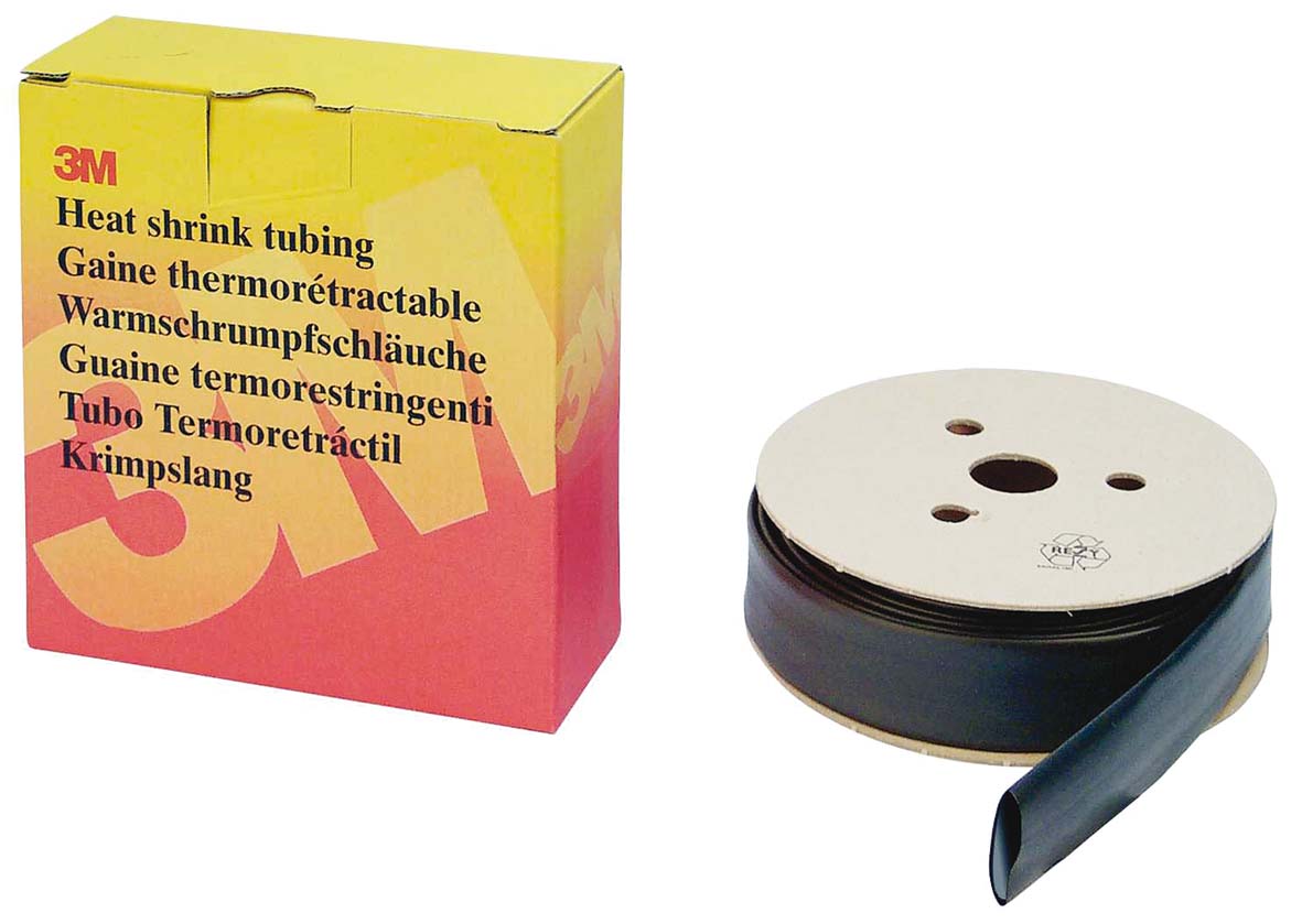 3M Deutschland HSR 3000 1,5/0,5 sw Warmschrumpfschlauch Rolle 1,5/0,5mm,sw,dünnw.