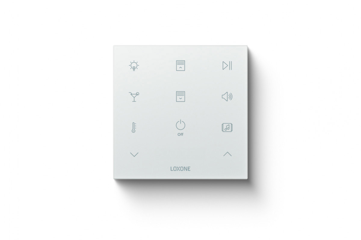 Loxone Touch Pure Flex Standard Audio Tree Weiß Gen. 1 Auslaufmodell