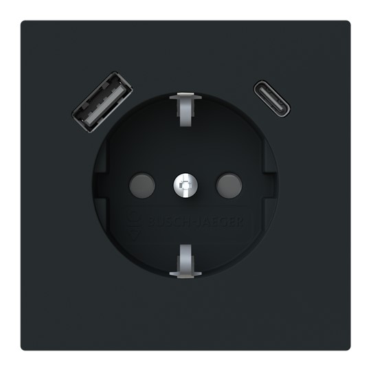 Busch-Jaeger 20 EUCB2USBAC-45M SCHUKO-/USB-A+C Steckdose Safety+