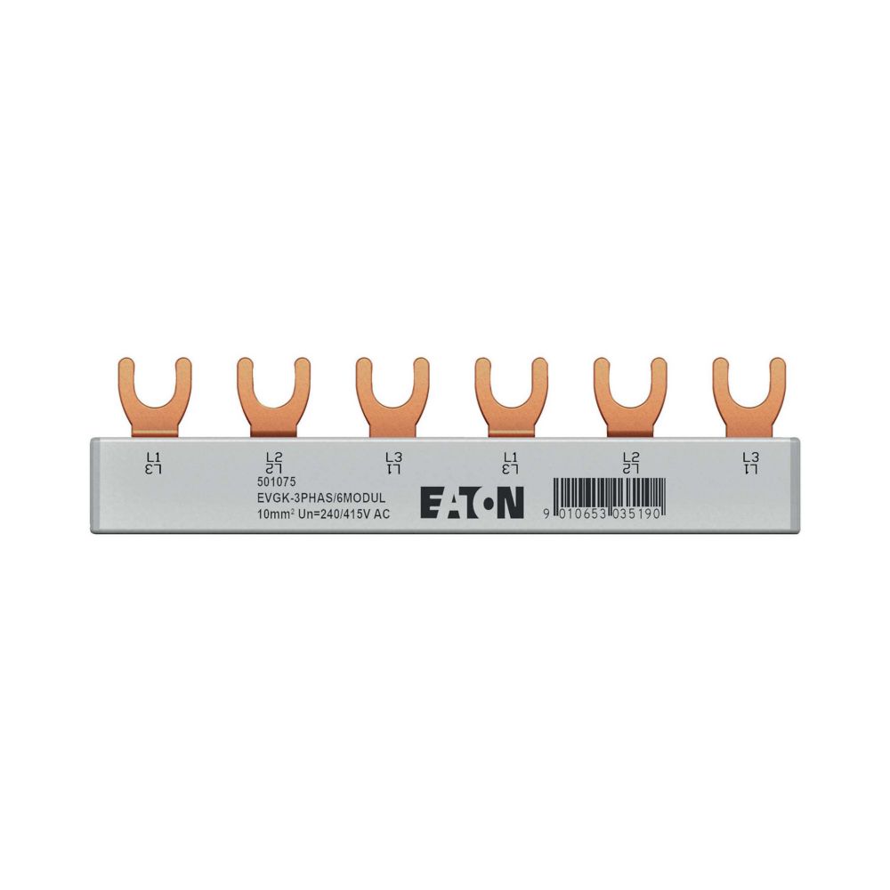 Eaton EVGK-3PHAS/6MODUL Gabelverschienung 3-phasig