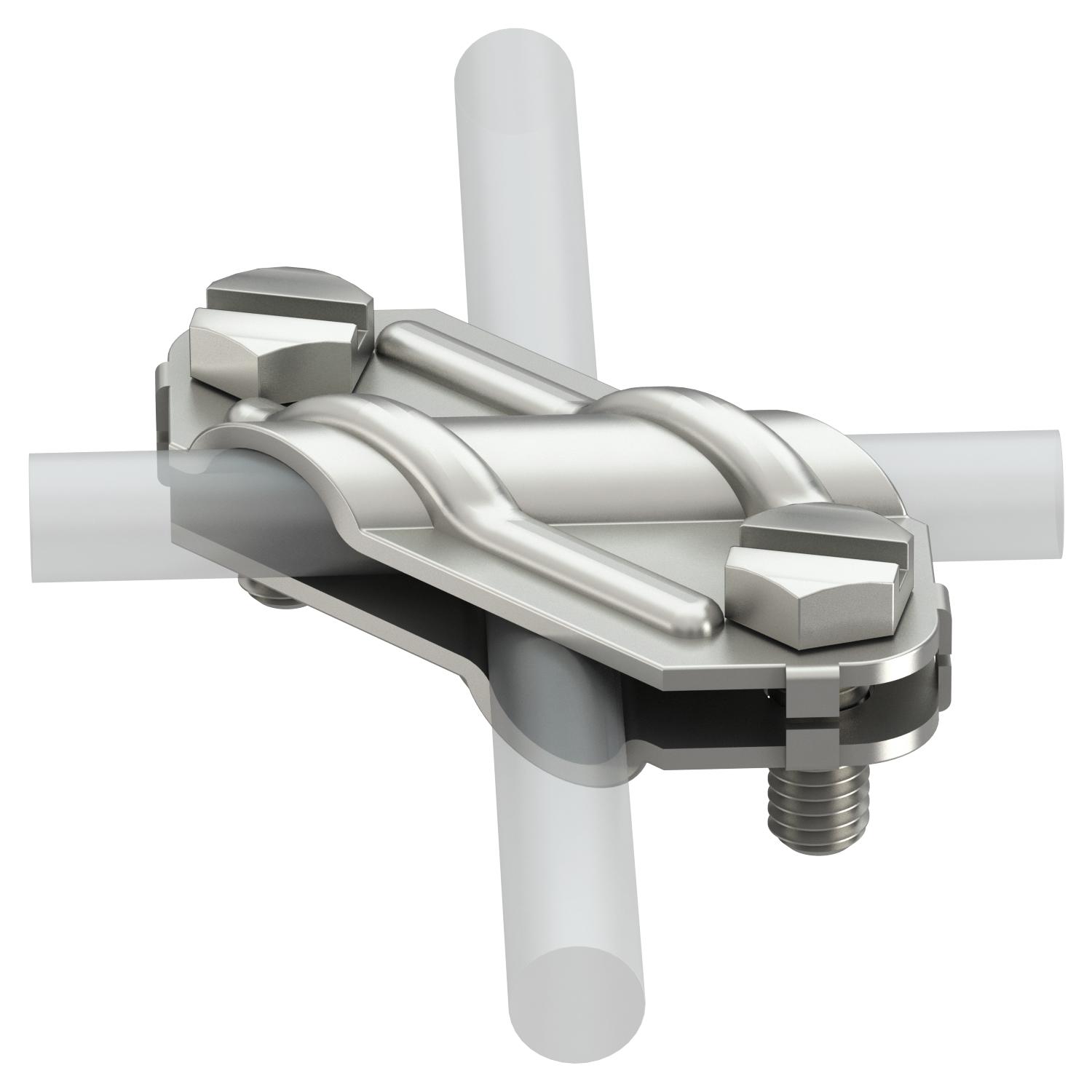 OBO Bettermann Vertr 250 V4A Kreuzverbinder RD10 FL30