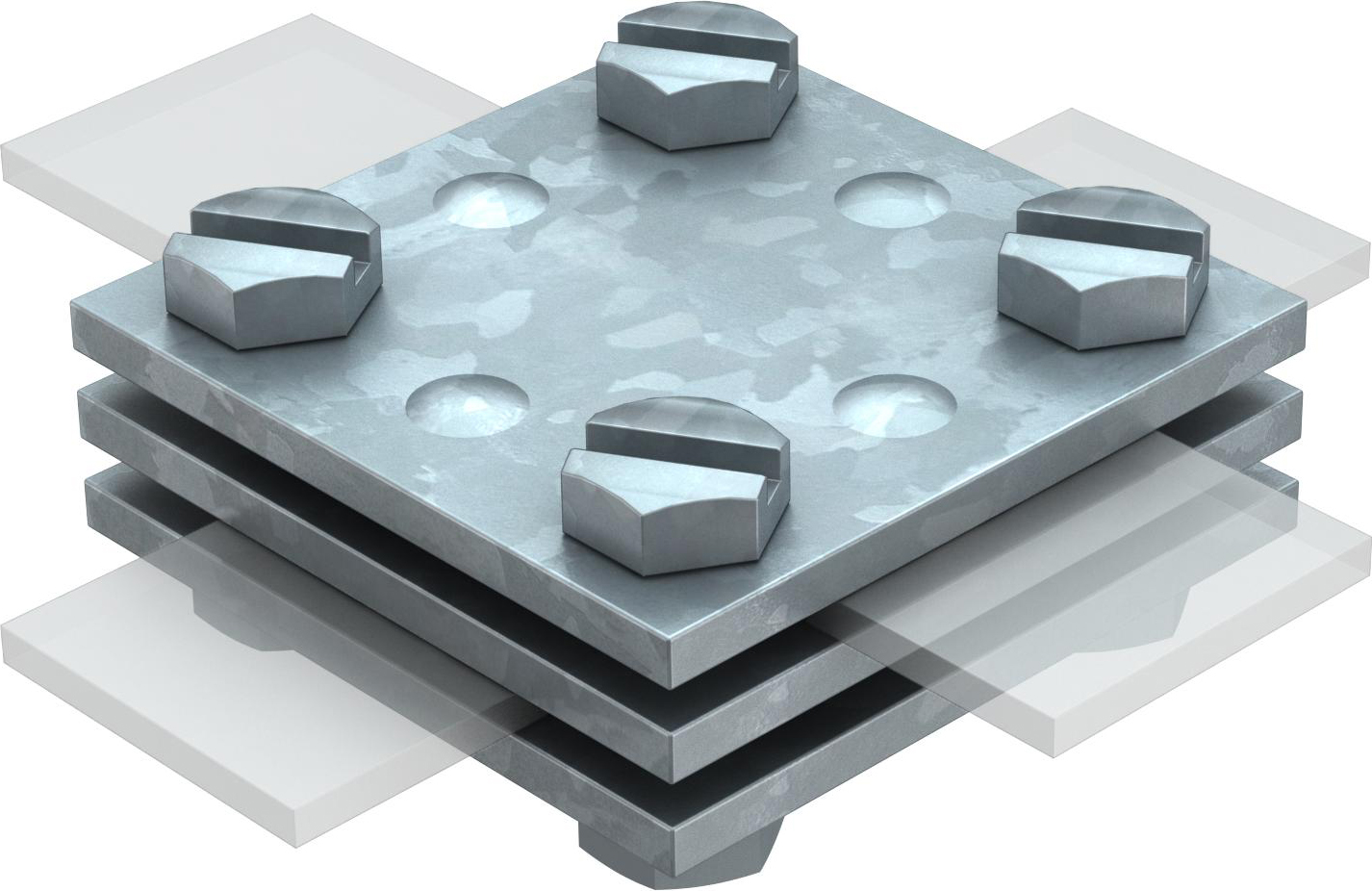 OBO Bettermann Vertr 256 DIN 30 FT Kreuzverbinder vz