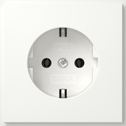Gira 418866 Steckdose TX-44 Reinweiß IP20