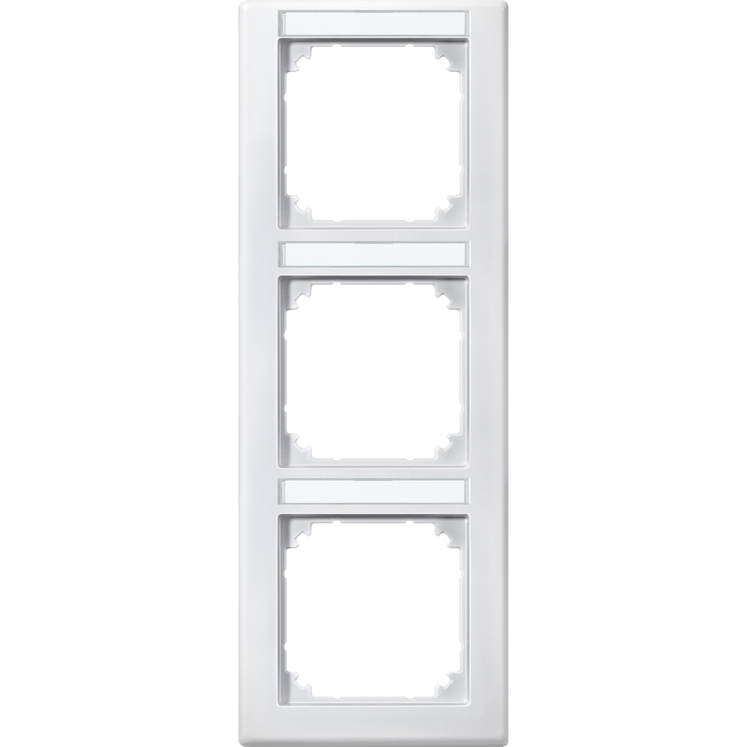 Merten 474319 Rahmen 3f.pws m.Beschrift.-träger