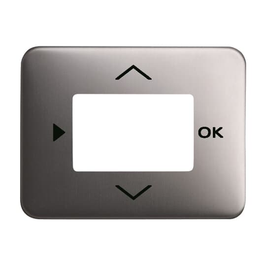 Busch-Jaeger 6435-20 Zentralscheibe platin f.Timer-Bedienelem.