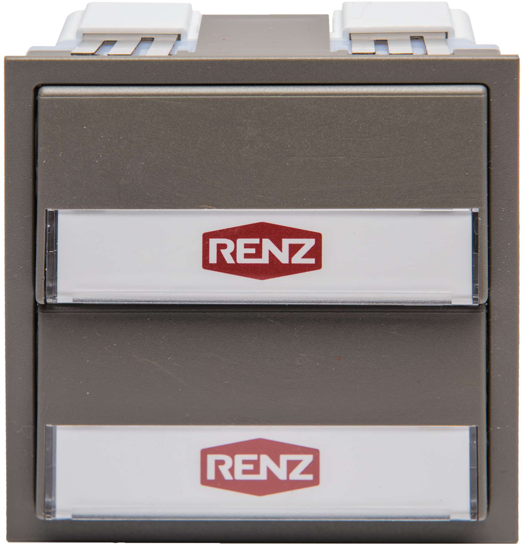 Renz Metallwaren. 97-9-85270 gr Klingelmodul mit 2 Klingeltaster