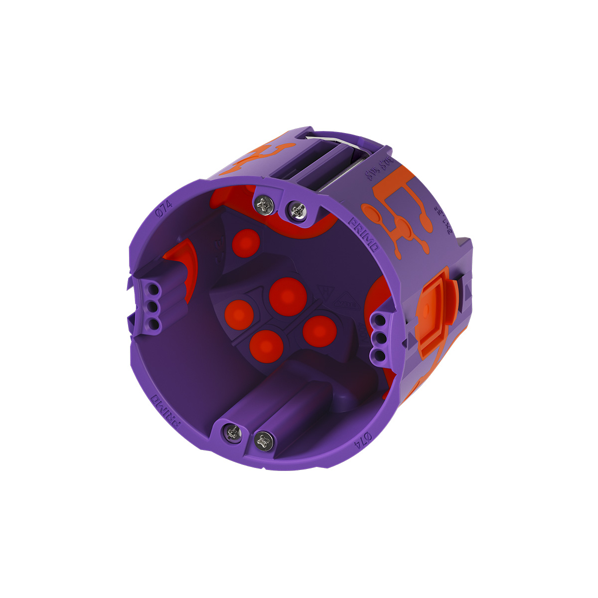 Primo P201-02 Hohlwand Schallschutzdose Qnect 62 mm