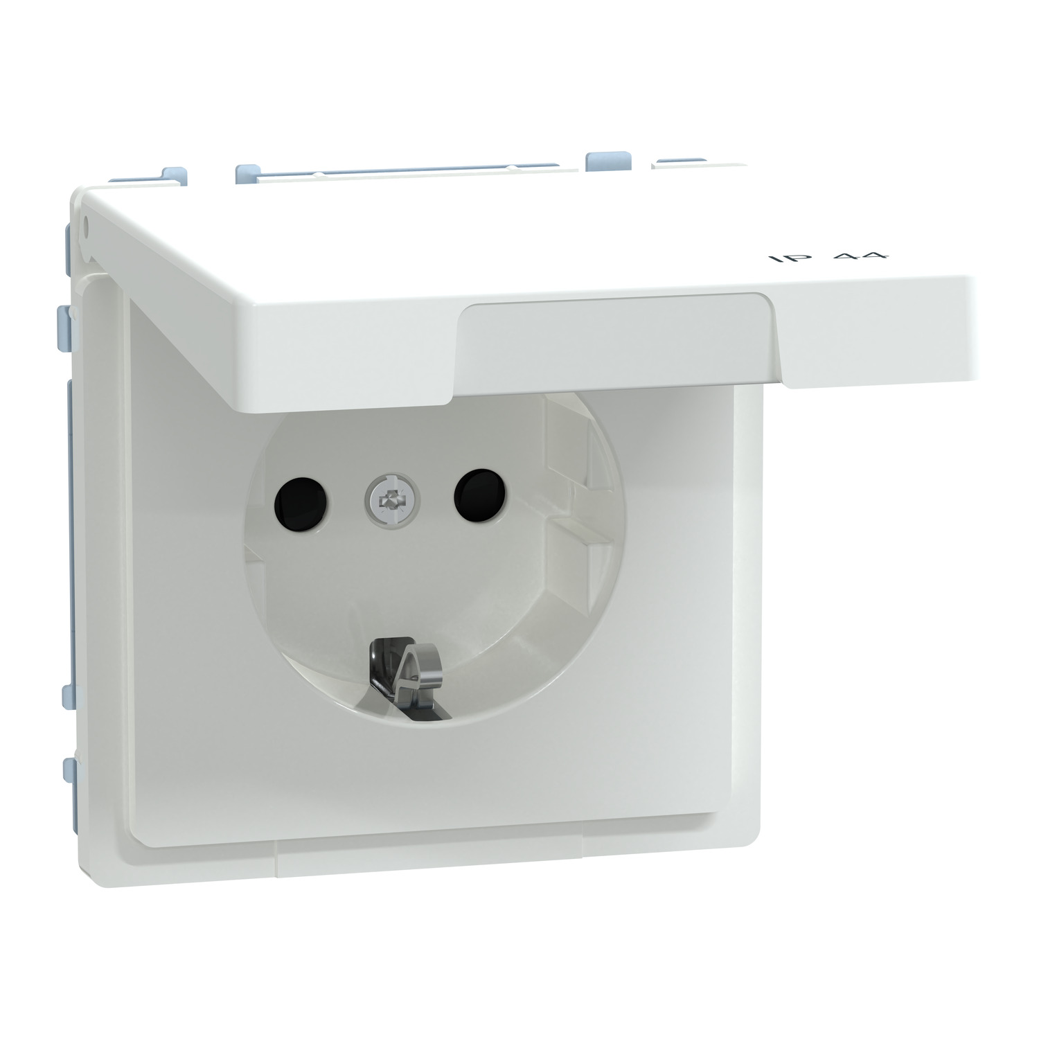 Merten MEG2314-6035 SCHUKO-Steckdose lotosws mit Klappdeckel