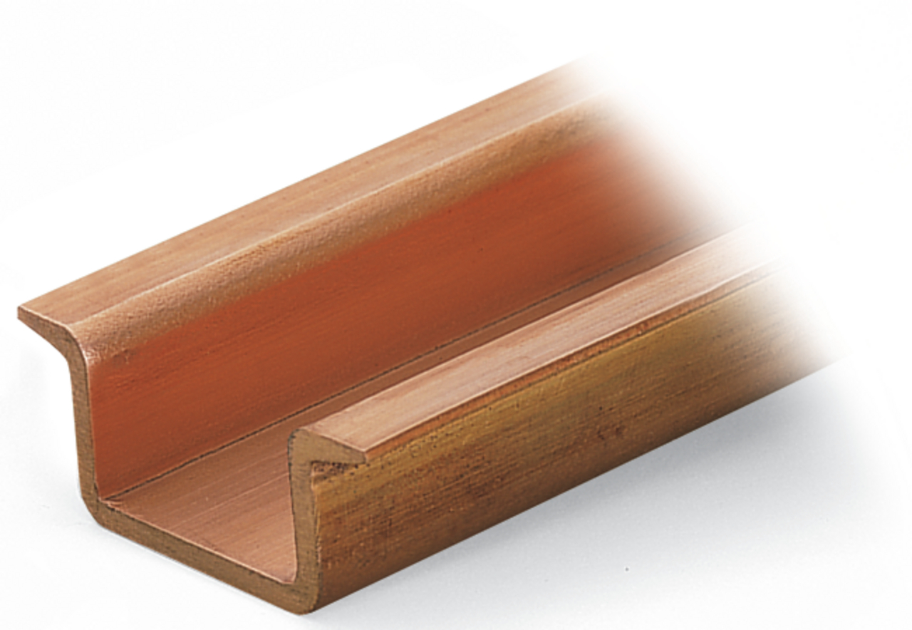 WAGO GmbH & Co. KG 210-198 Cu-Tragschiene 2m lang 35x15mm, 2,3mm dick