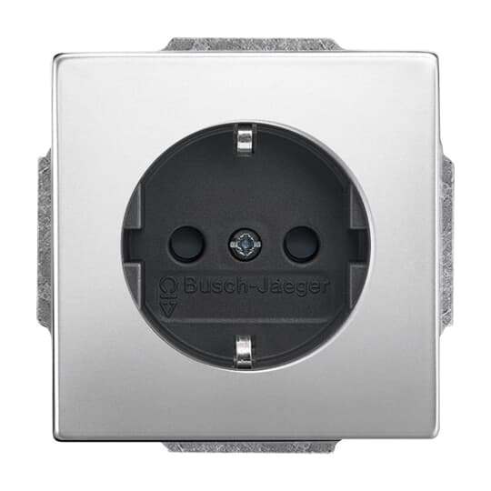 Busch-Jaeger 2300 EUCB-866 SCHUKO Steckdosen-Einsatz edelstahl