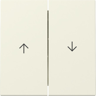 Gira 329401 Wippe 2f Pfeil Cremeweiß