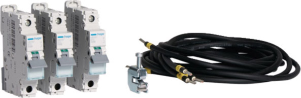 Hager Y53MW Bestückungspaket f.Wandleranlagen