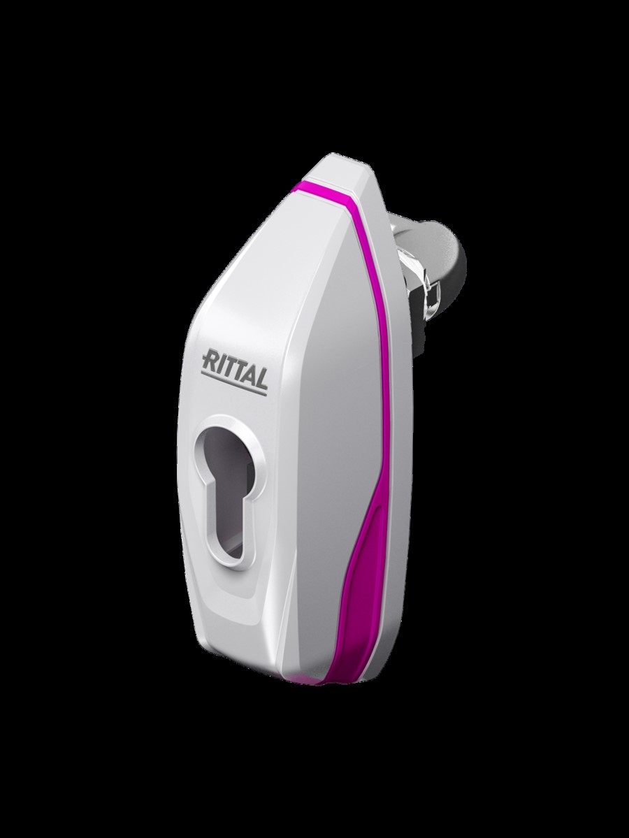 Rittal AX 2537.100 Mini-Komfortgriff AX Profilhalbzylinder