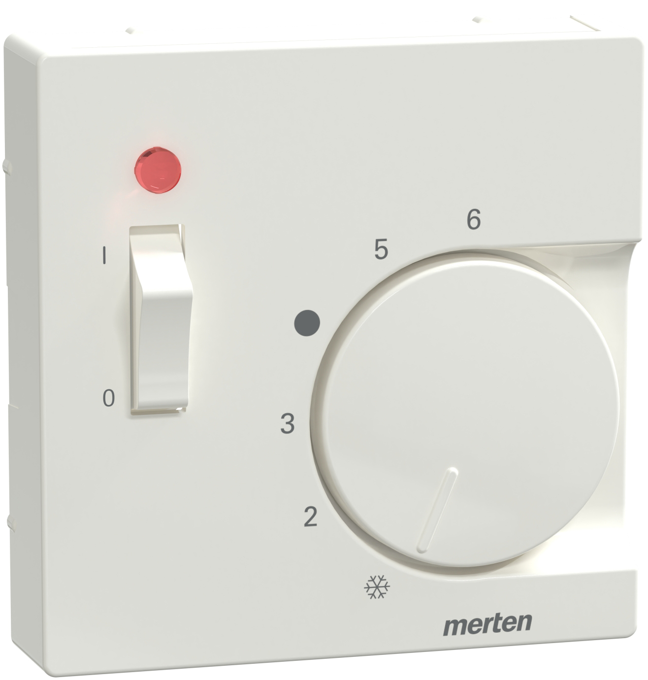 Merten 534819 Zentralplatte pws/gl für RT.- Einsatz