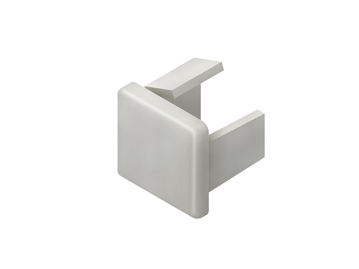 HKL E2020.3 Endstück rws 20x20 RAL9010