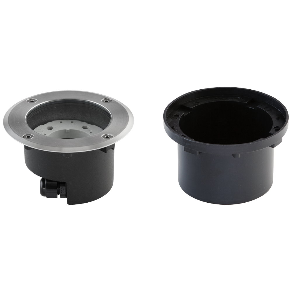 EVN Lichttechnik 677 010 Bodeneinbaustrahler eds ohne Leuchtmittel