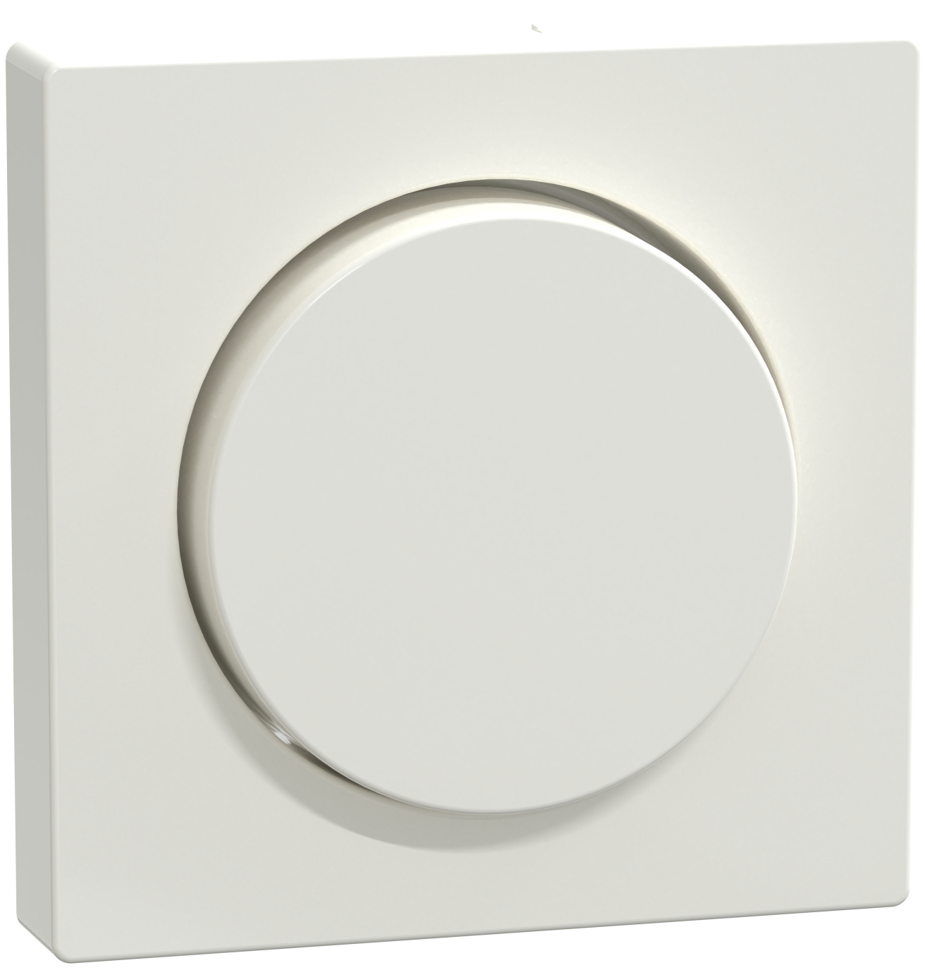 Merten MEG5250-0319 Zentralplatte pws/gl mit Drehkknopf