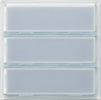 Gira 126300 Ruftaster für Türstation 3fach weisse LEDs
