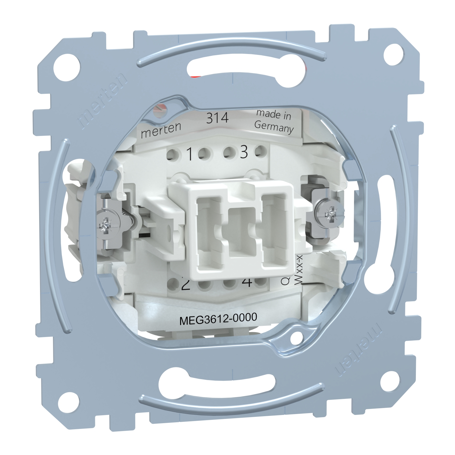 Merten MEG3612-0000 Ausschalter-Einsatz 2-pol. 2-pol.16AX 250VAC