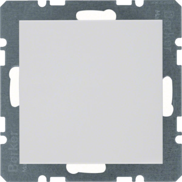 Berker 10098989 Blindverschluss pws/gl mit Zentralstück
