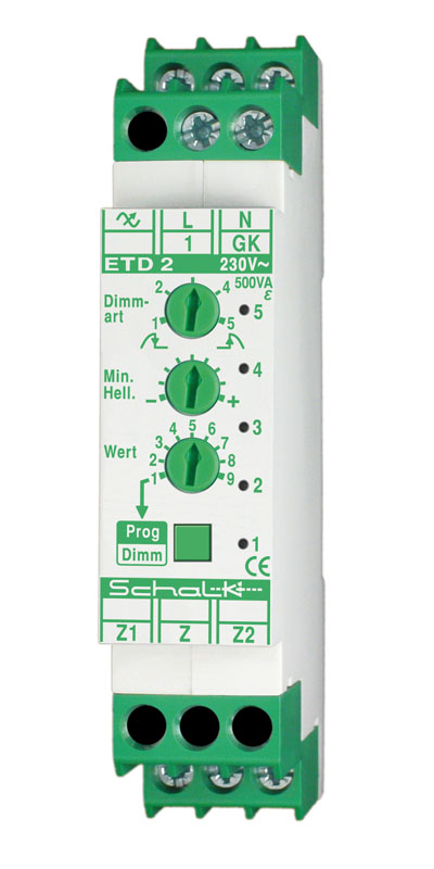 Schalk ETD 2 Universal-Tastdimmer REB m.Einz.,a. f.LED/ESL