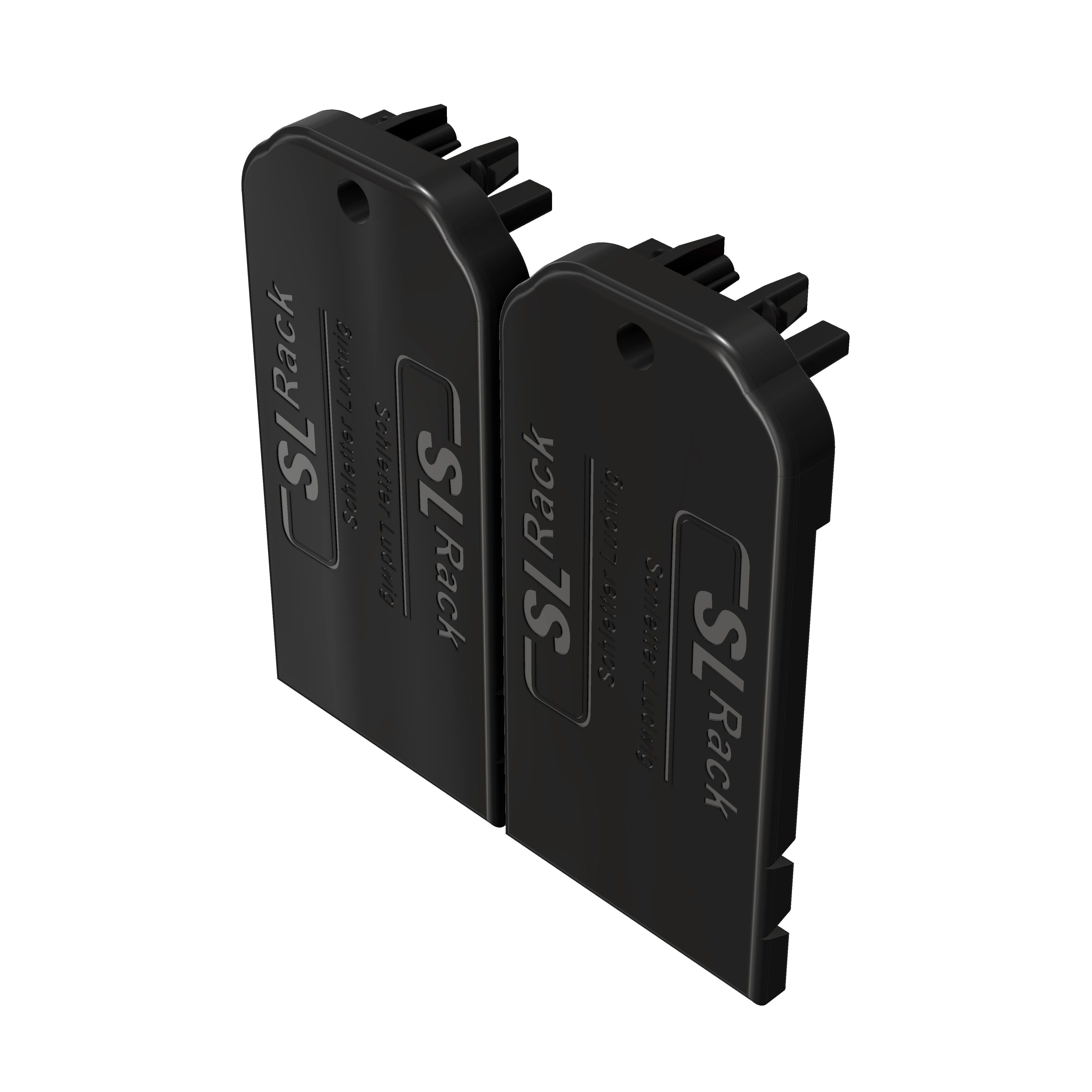 SL Rack 31106-00 Fassadensystem Endkappe schwarz