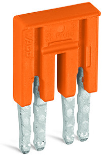 WAGO GmbH & Co. KG 282-432 Querbrücker orange, isol. 2-fach
