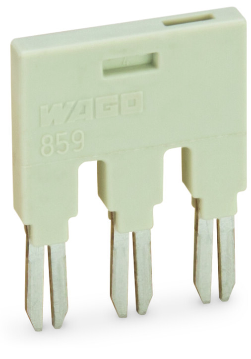 WAGO GmbH & Co. KG 859-403/000-005 Kammbrücker 3-fach rot