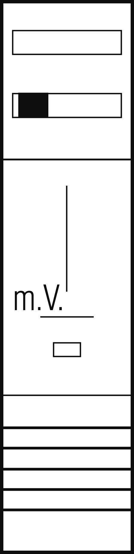 ABN Z17110 Zählerplatz 3Pkt 1Z