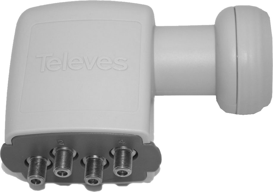 Televes SPU 44 EN Speisesystem Quad 40mm