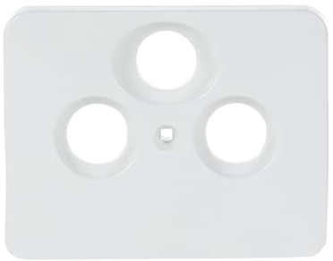 Busch-Jaeger 1743-03-24G Zentralscheibe sws m.3Anschl.Rad.TV/SAT