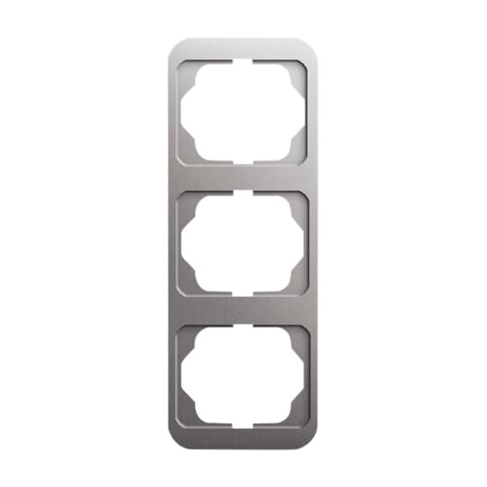 Busch-Jaeger 1733-20 Rahmen 3-fach platin, senkr.,alpha