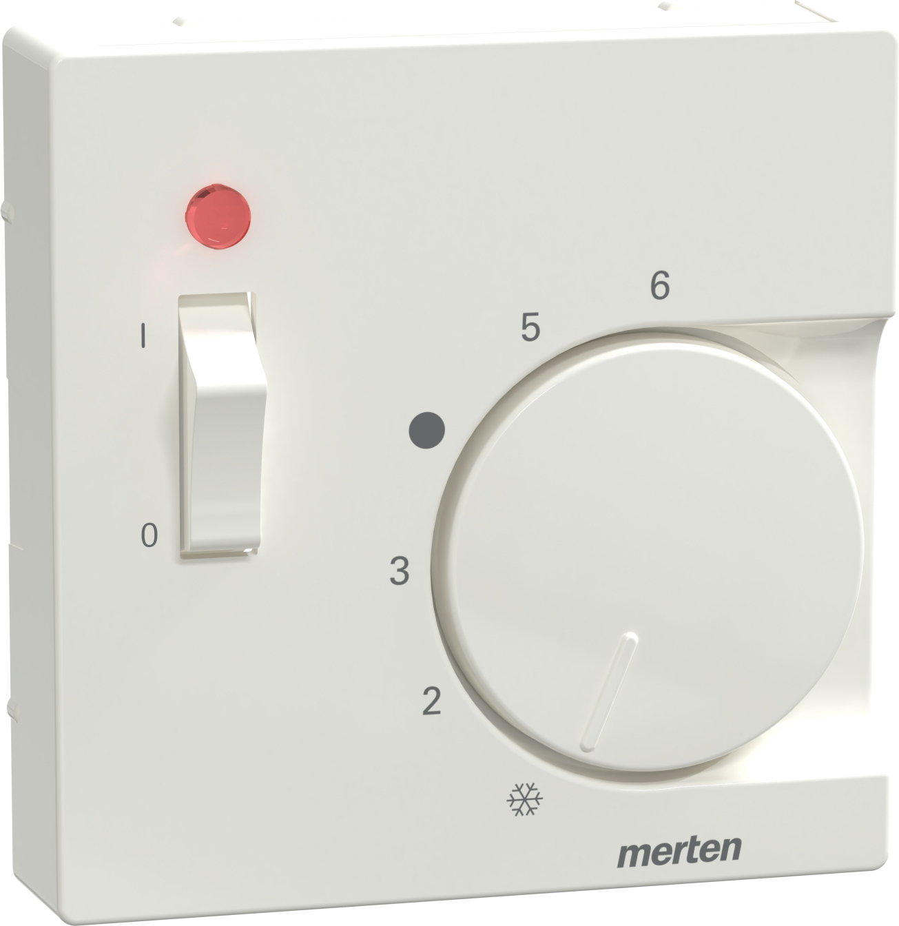 Merten 534819 Zentralplatte pws/gl für RT.- Einsatz