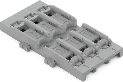 WAGO GmbH & Co. KG 221-2523 Befestigungsadapter 3-fach