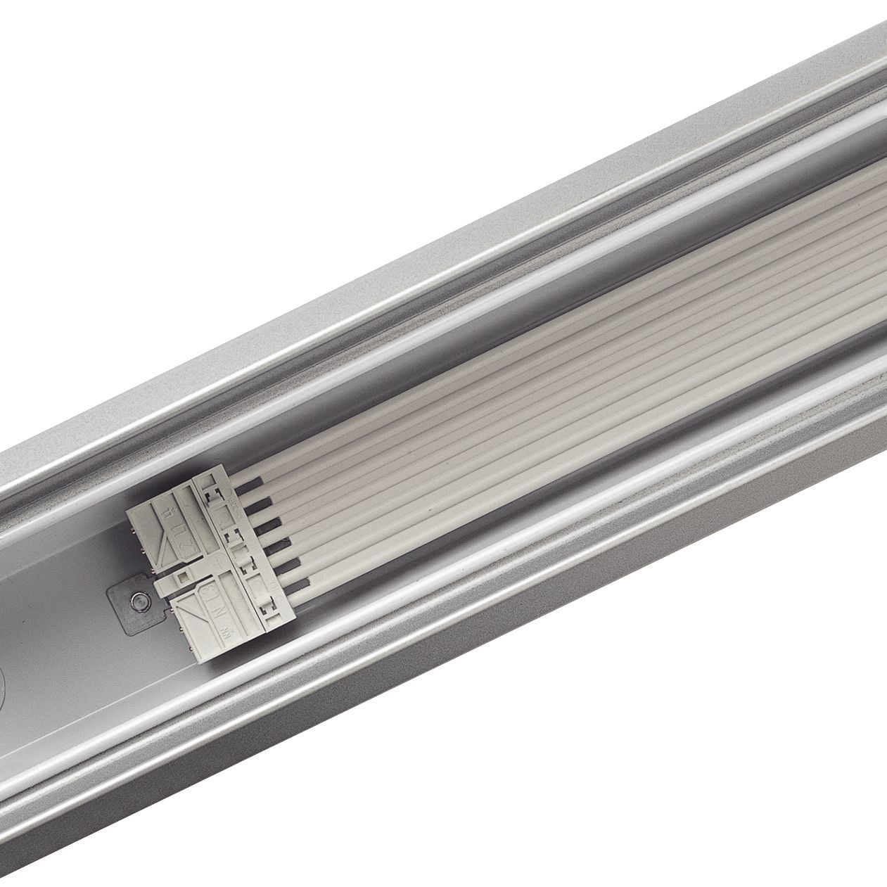 Philips Lighting 4MX656 492 7x2.5 WH Tragschiene mit DV TL5 49W 2-längig ws