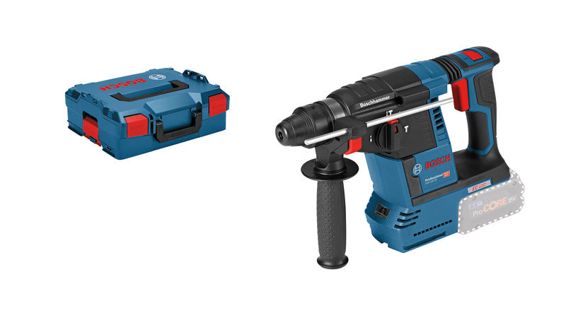 Bosch Power Tools 0611909001 Akku-Bohrhammer mit SDS plus in L-BOXX