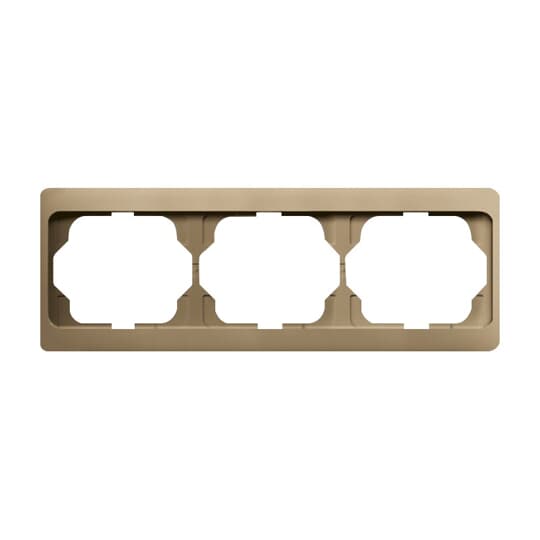 Busch-Jaeger 1723 KA-21 Rahmen 3-fach bronze, waager.alpha