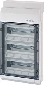 Hensel KV 9336 Automatengehäuse 36TE 3x12x18mm IP65