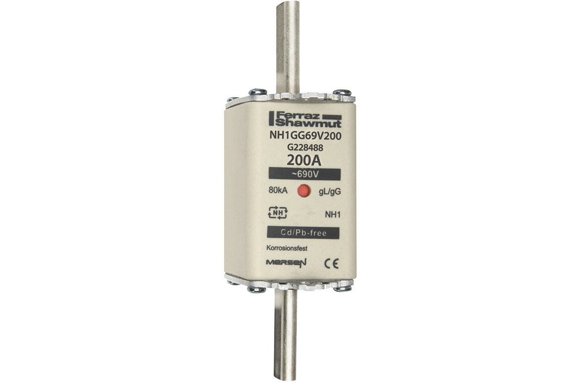 Mersen NH1GG69V200 NH-Sicherungseinsatz SF Gr.1 gG 200A/690V KM