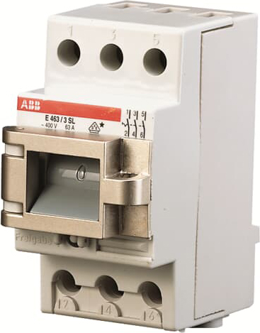 ABB Stotz S&J E463/3SL Hauptschalter 63A 3p.