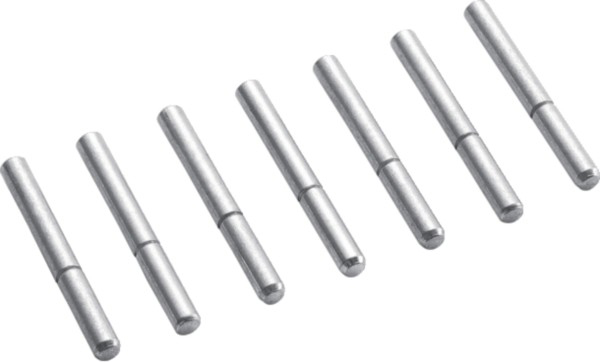 Hager KJ03Z (VE7) Drehstrom-Steckerstift Satz zu 7 Stück