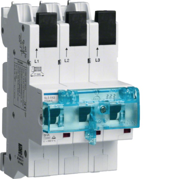 Hager HTS363E SLS-Schalter 3P E-63A, für SS