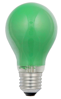 Scharnberger+Hasenbein 40251 Glühlampe B60x105mm E27 230V 40W grün
