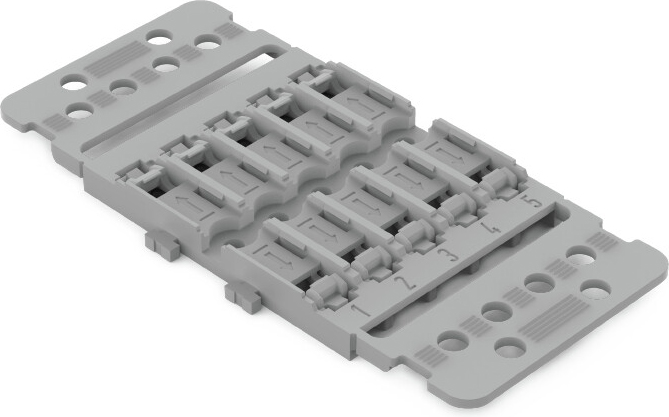 WAGO GmbH & Co. KG 221-2505 Befestigungsadapter mit Zugentlastung