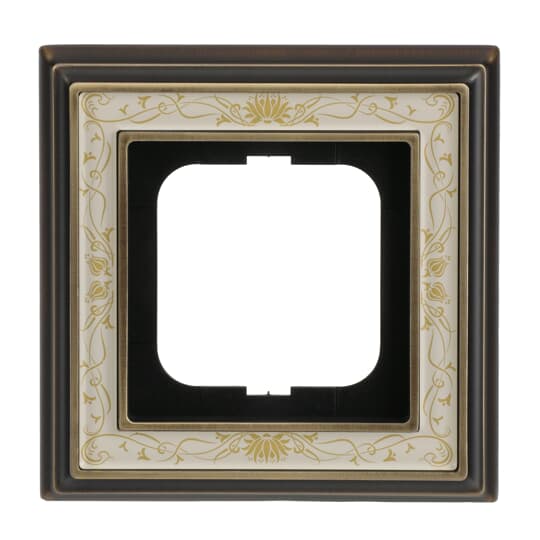 Busch-Jaeger 1721-846 Rahmen 1-fach ms/antik Deko elf/ws