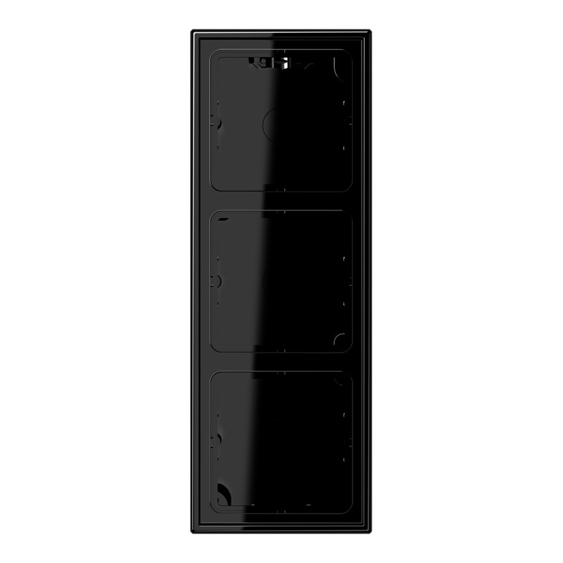 Jung LS 583 A SW AP-Kappe 3-fach sw angeformter Rahmen